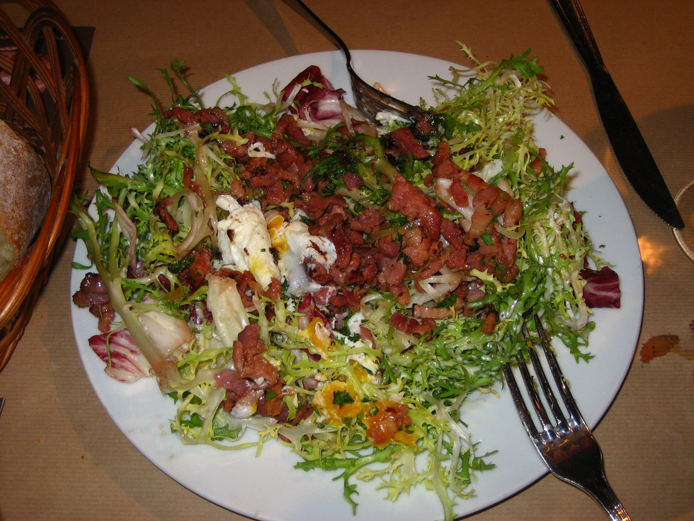 Salade lyonnaise