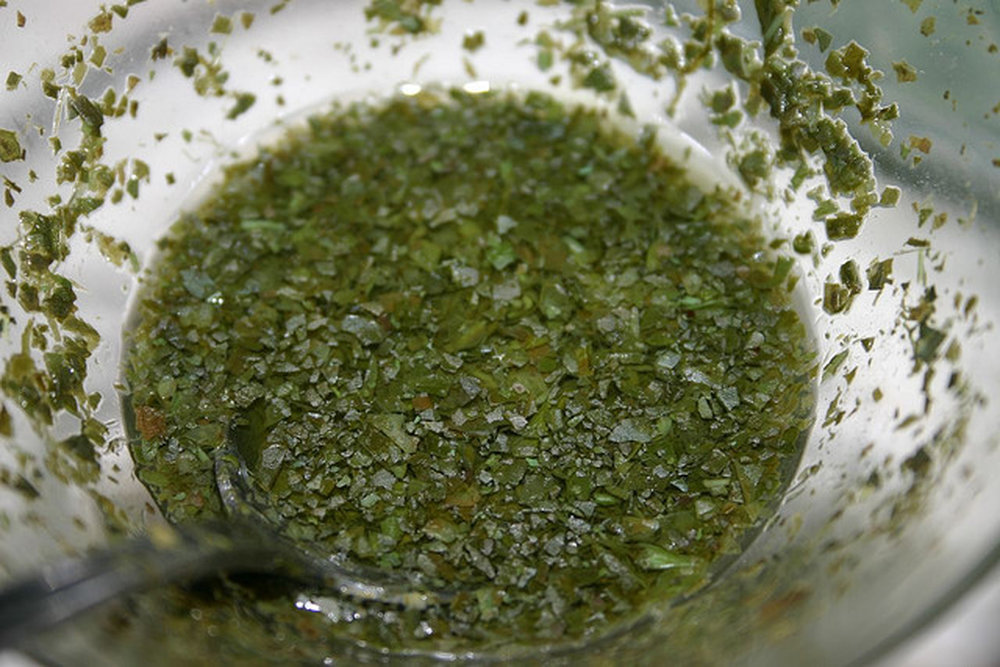 Sauce à la menthe