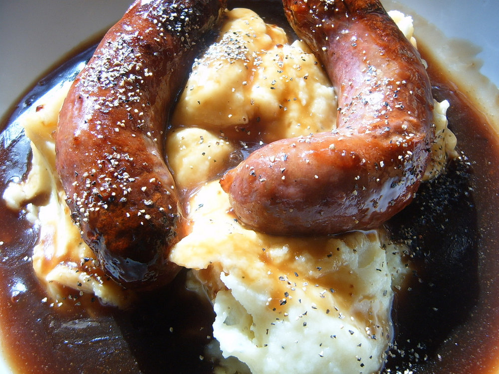 Saucisse purée