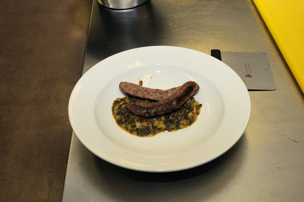 Saucisse de Toulouse grillée