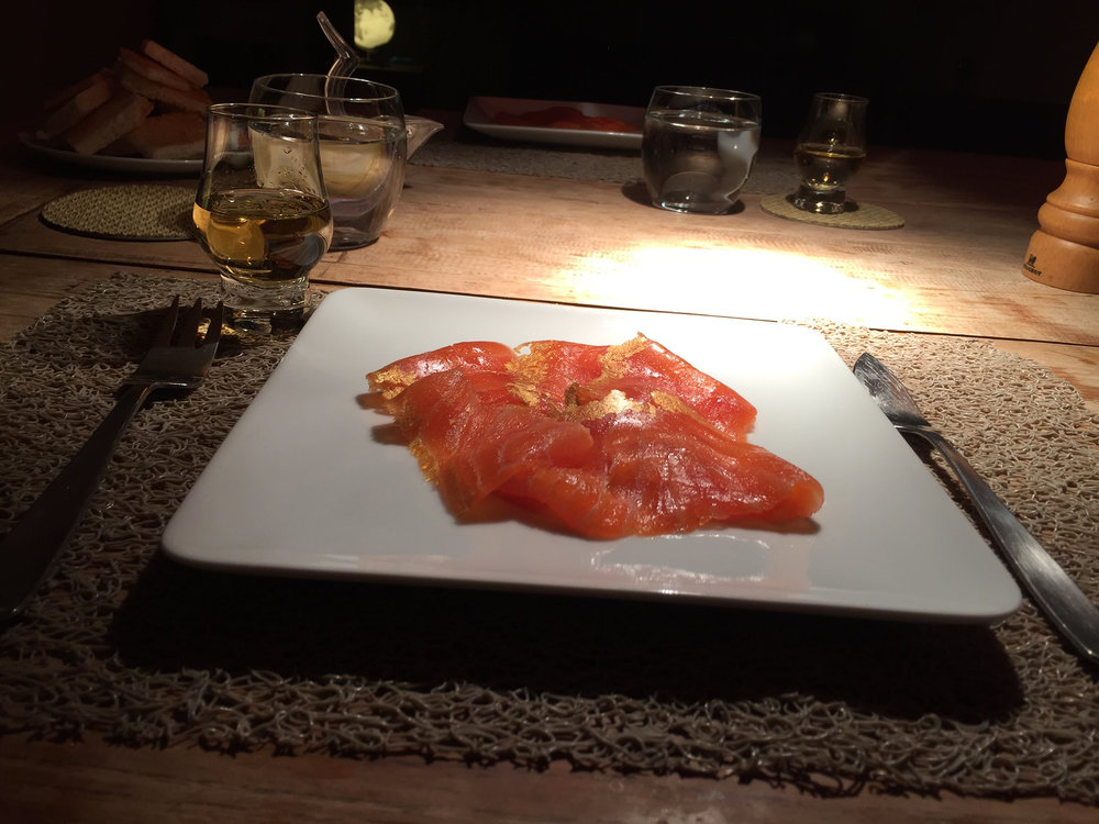 Scottish smoked salmon