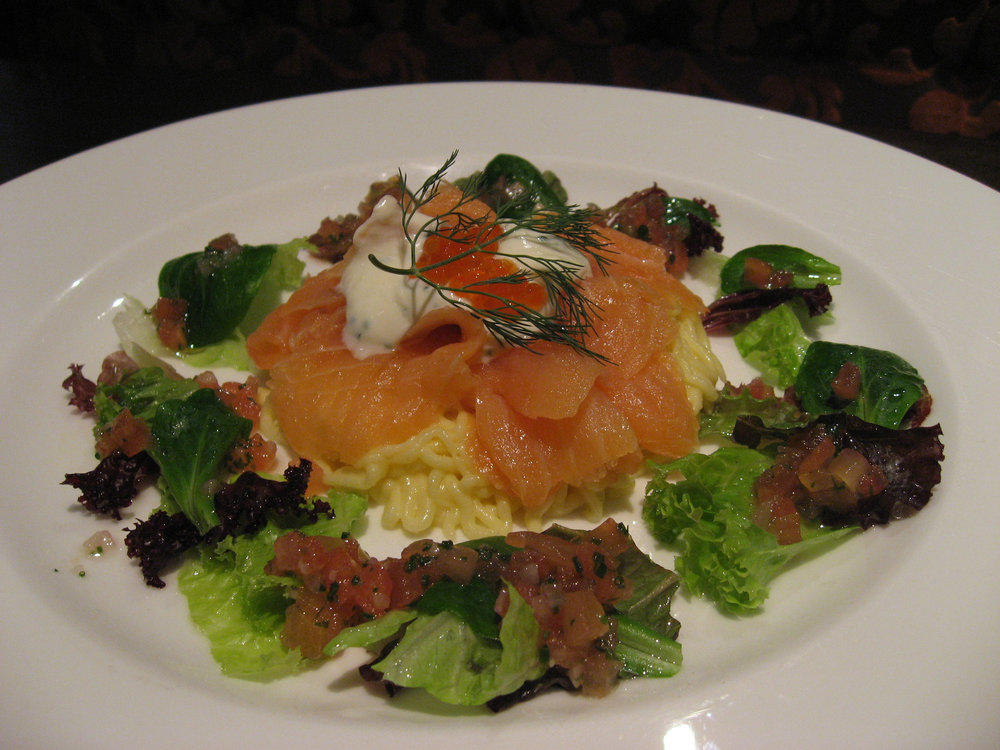 Norway smoked salmon