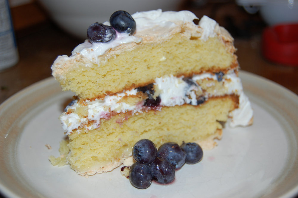 Shortcake de arándano