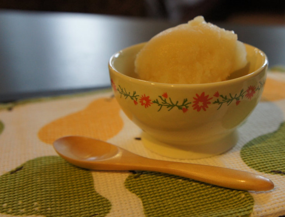 Sorbet à la poire