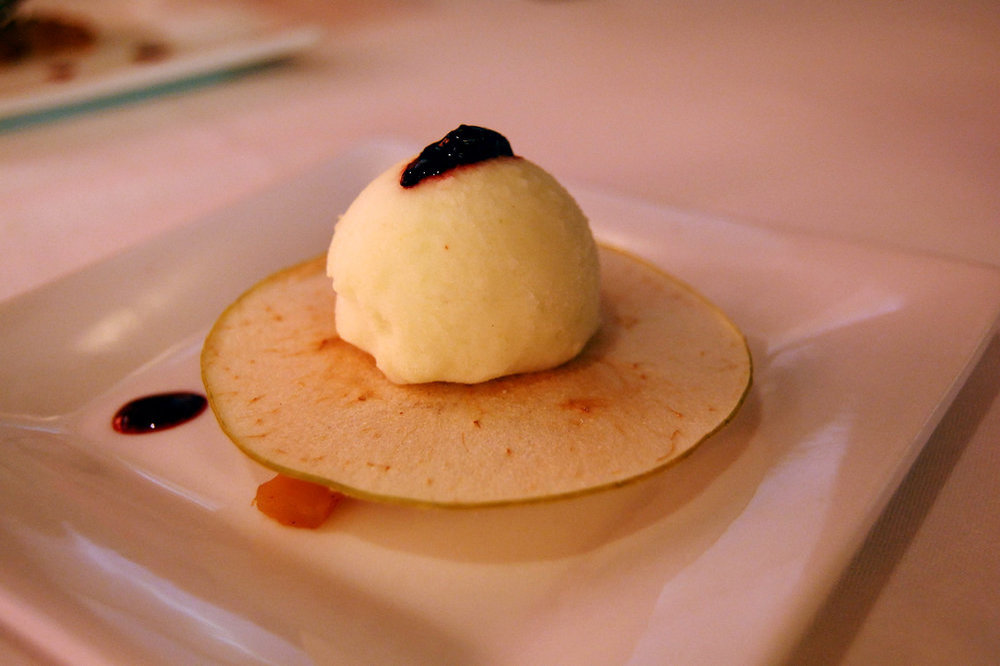 Apple sorbet