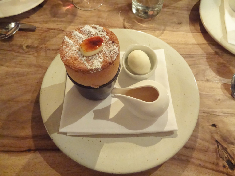Banana soufflé