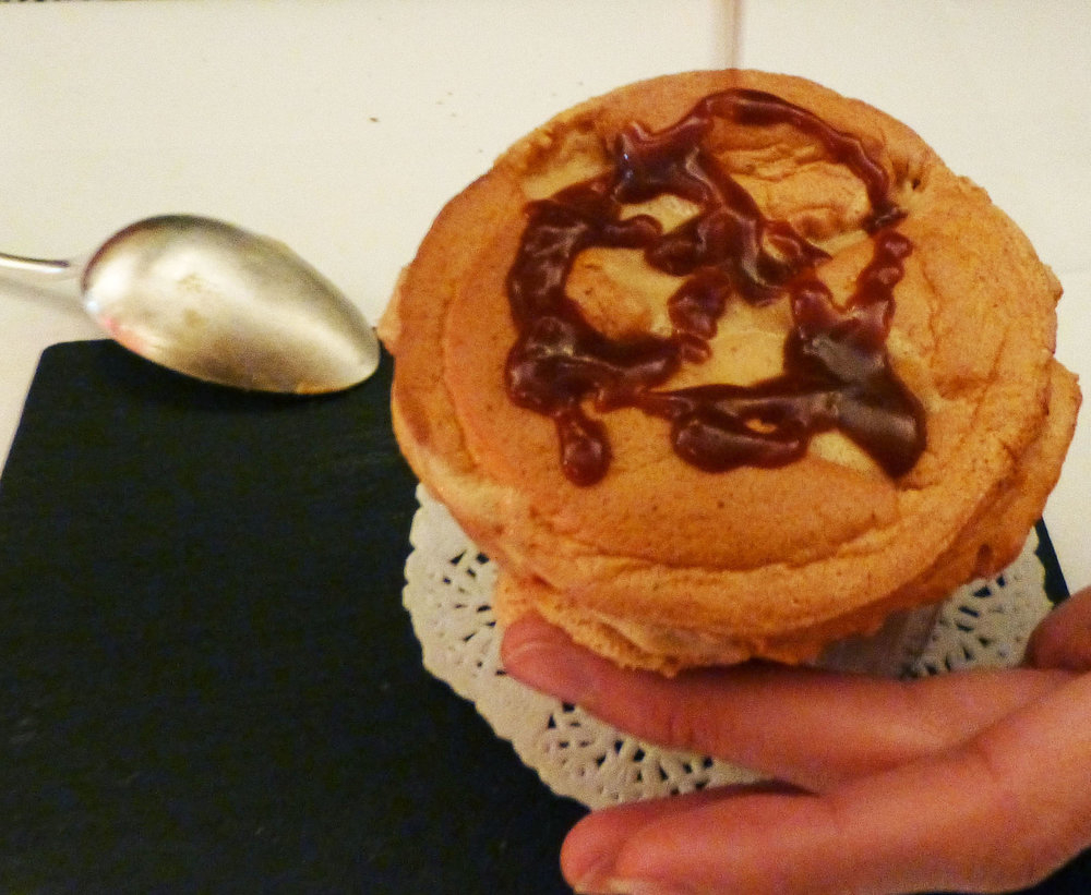 Caramel soufflé
