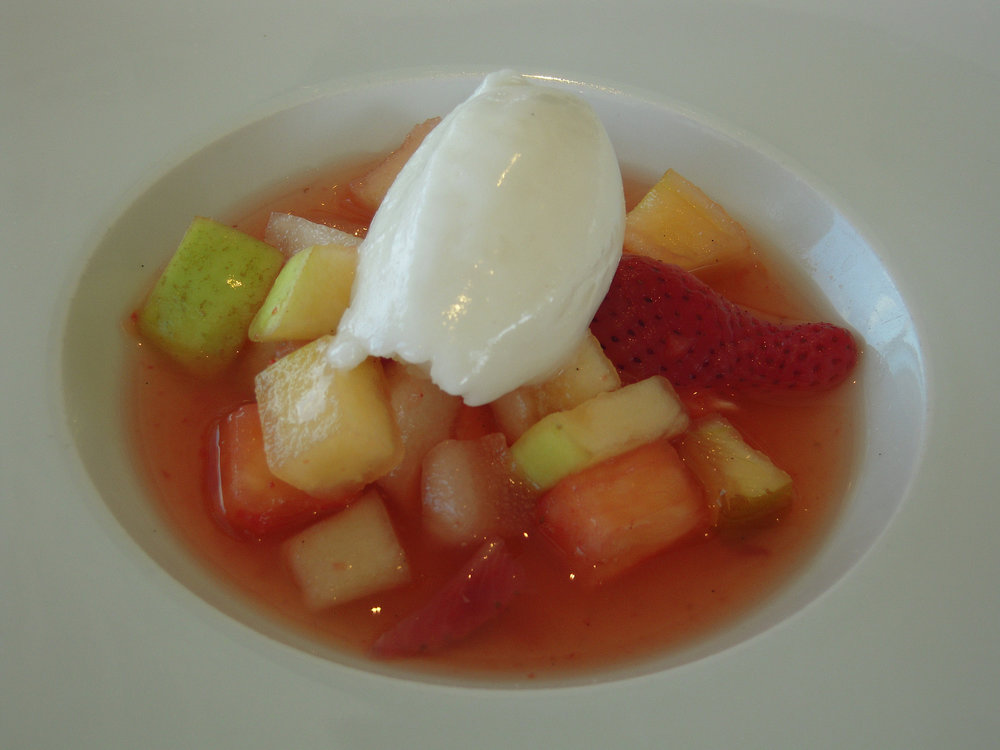 Fruit soup