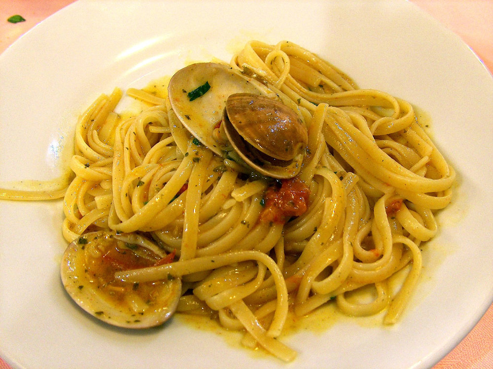 Spaghetti aux coquillages
