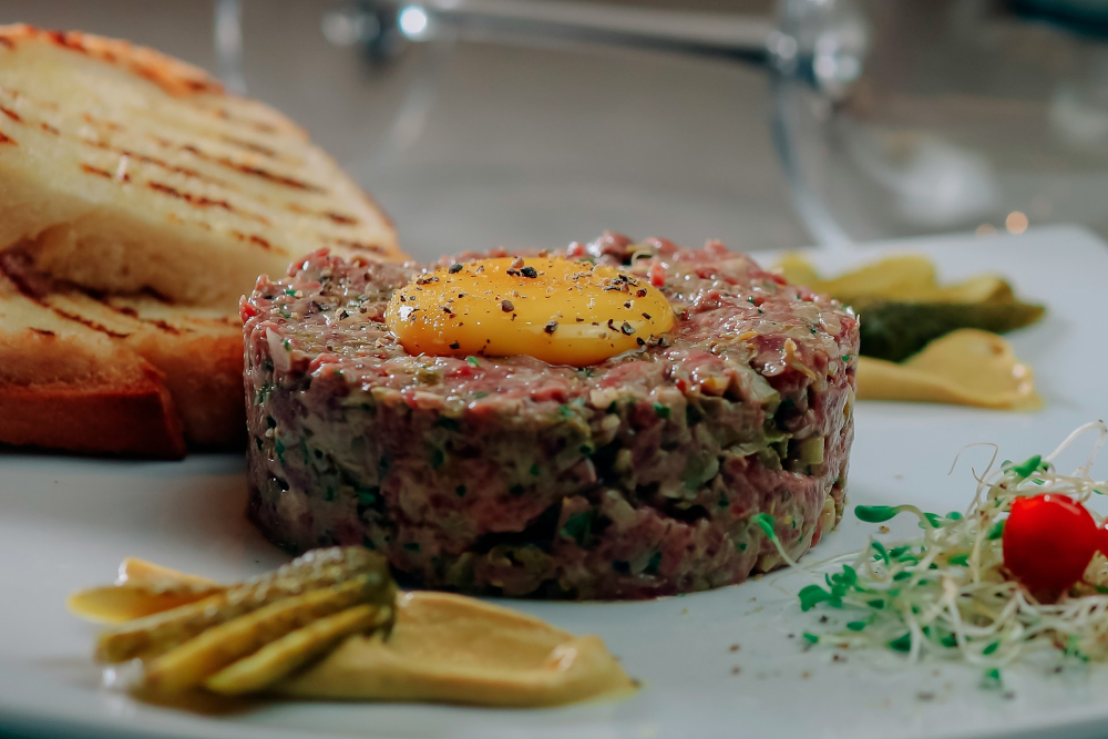 Filete tártaro con especias