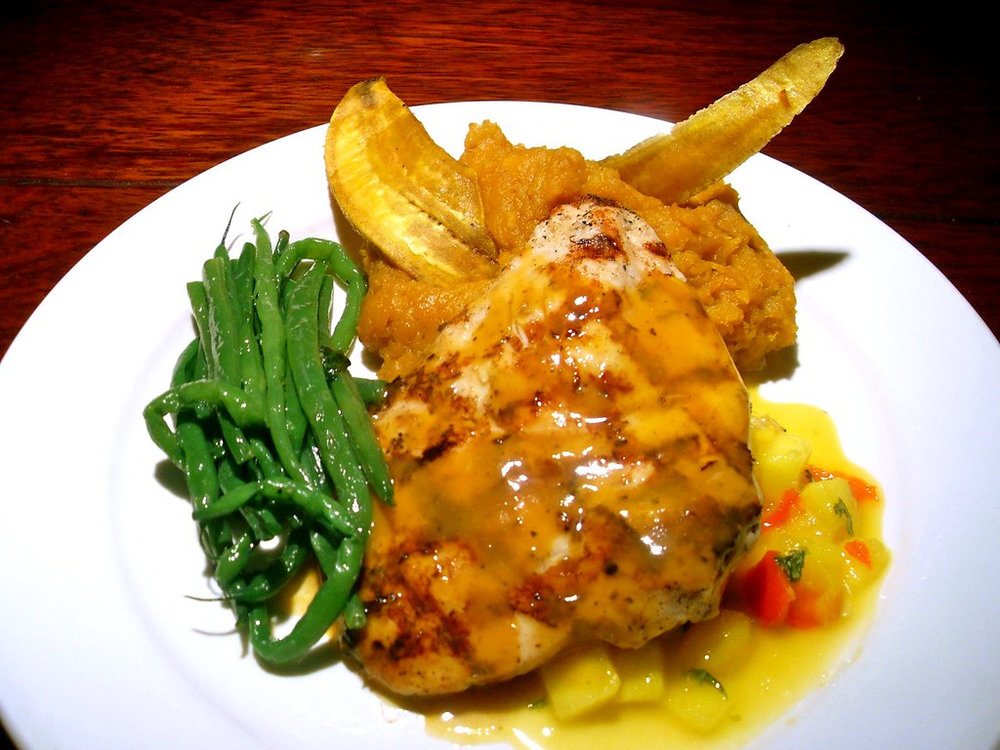 Chicken supreme with pineapple