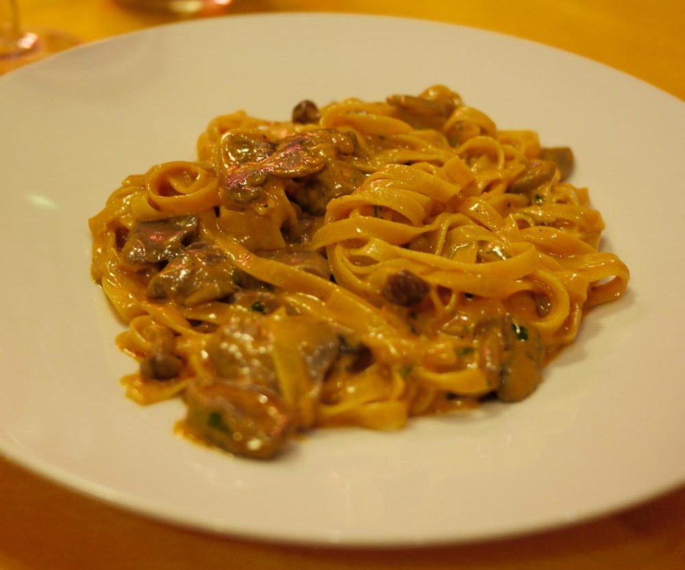 Tagliatelles aux cèpes