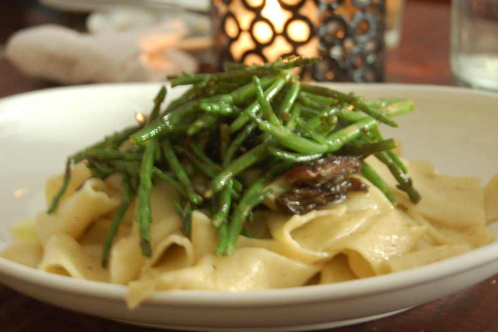 Tagliatelles sauce aux morilles