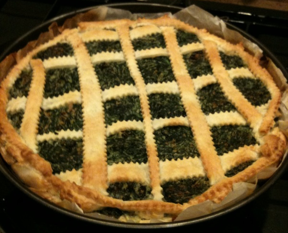 Tarte à l’épinard et à la ricotta