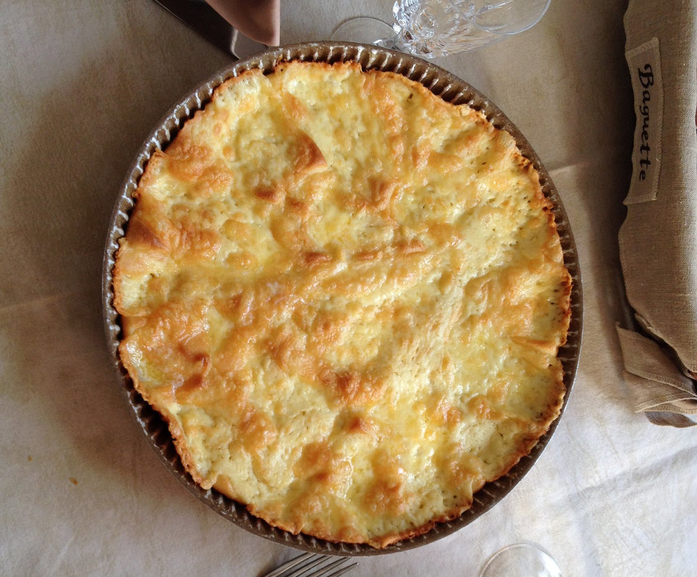 Tarta de queso Maroilles