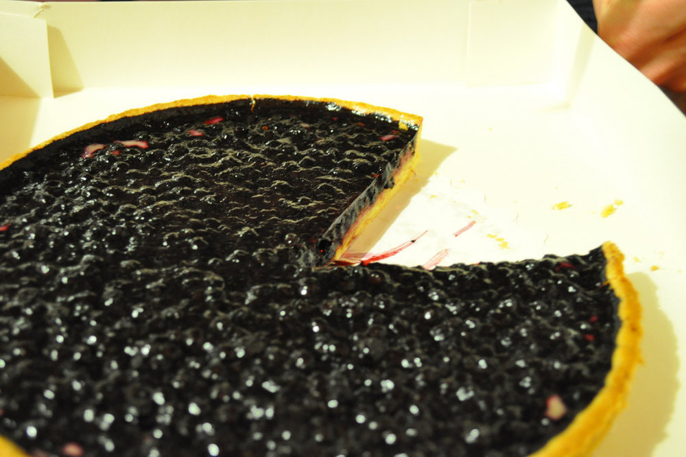 Tarte à la myrtille