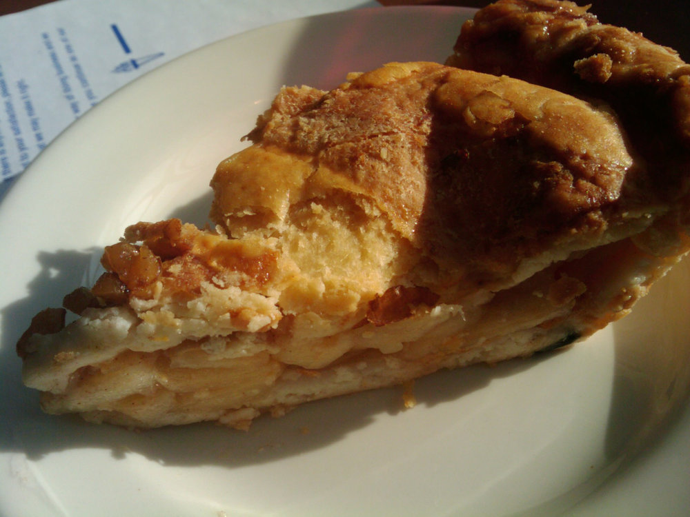 Tarte à la noix et à la pomme