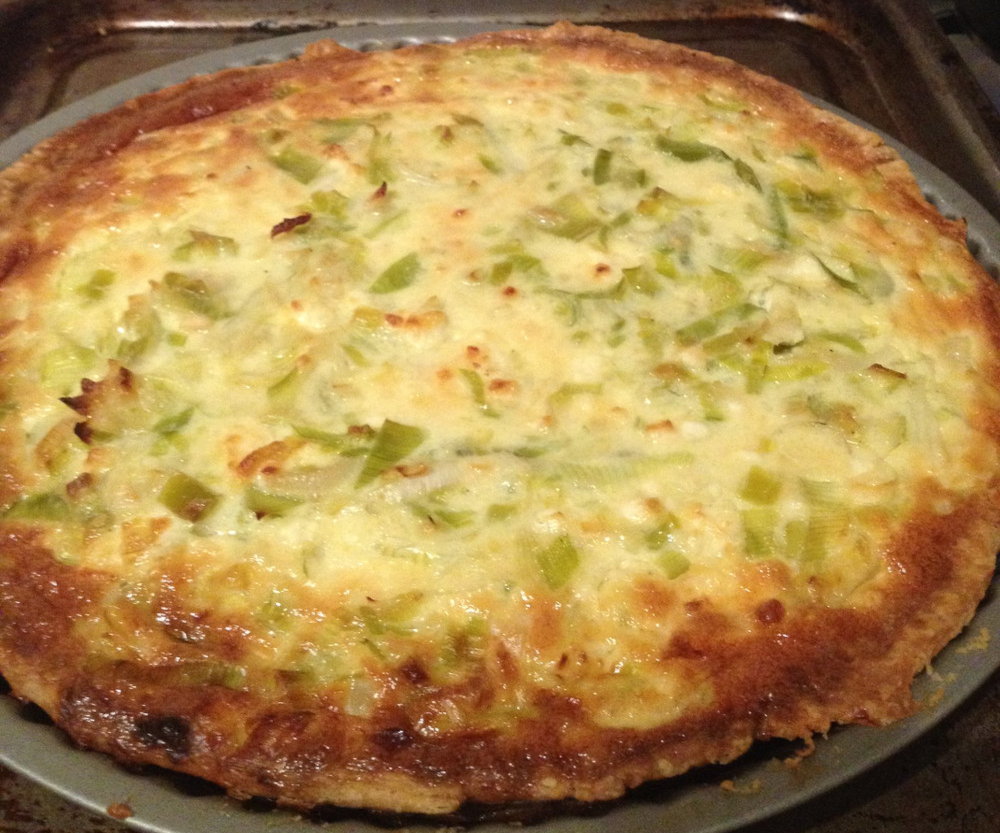 Tarte au poireau