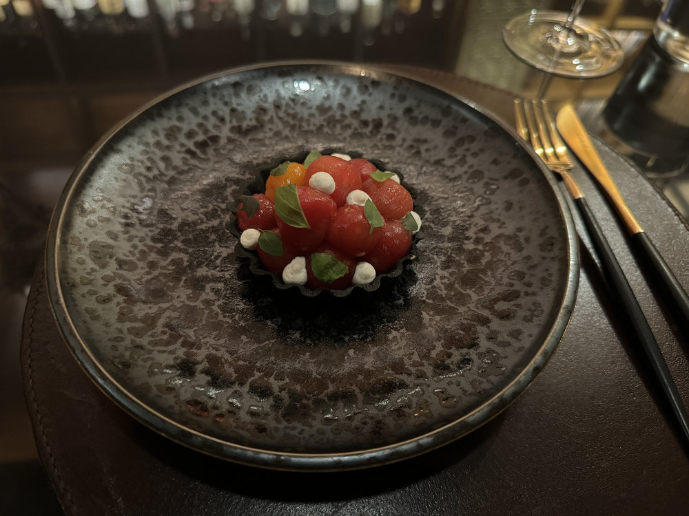 Tarte à la tomate et au fromage