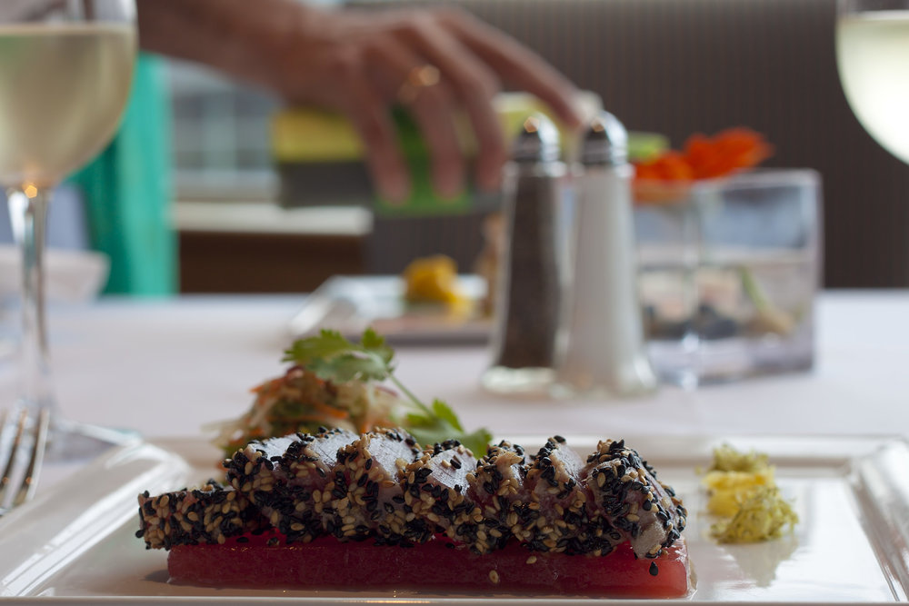 Tataki de thon au sésame