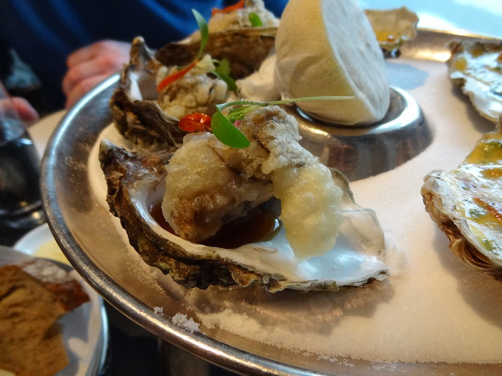 Tempura d’huîtres
