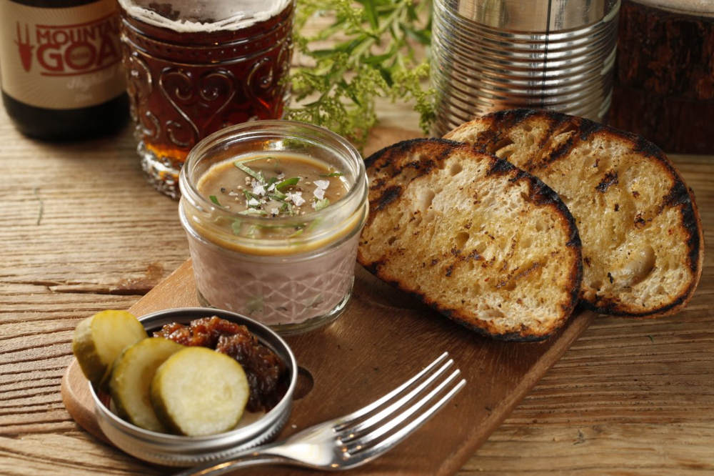 Duck paté with duck foie gras