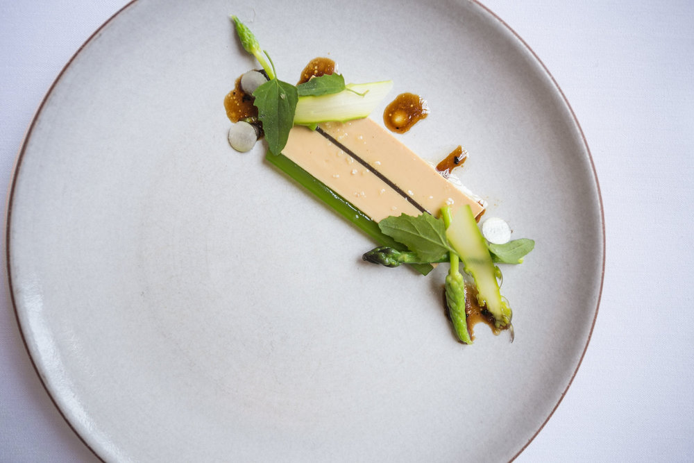 Duck paté with duck foie gras and black truffle