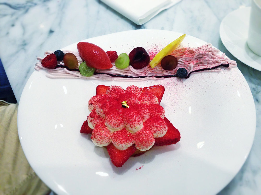 Tiramisù à la fraise