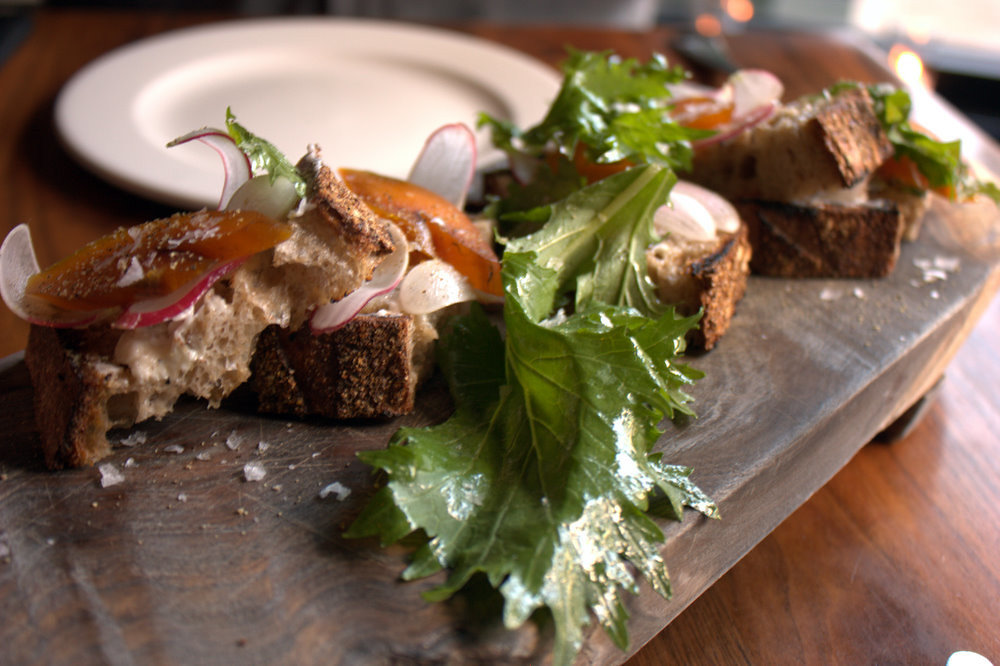 Bottarga toast