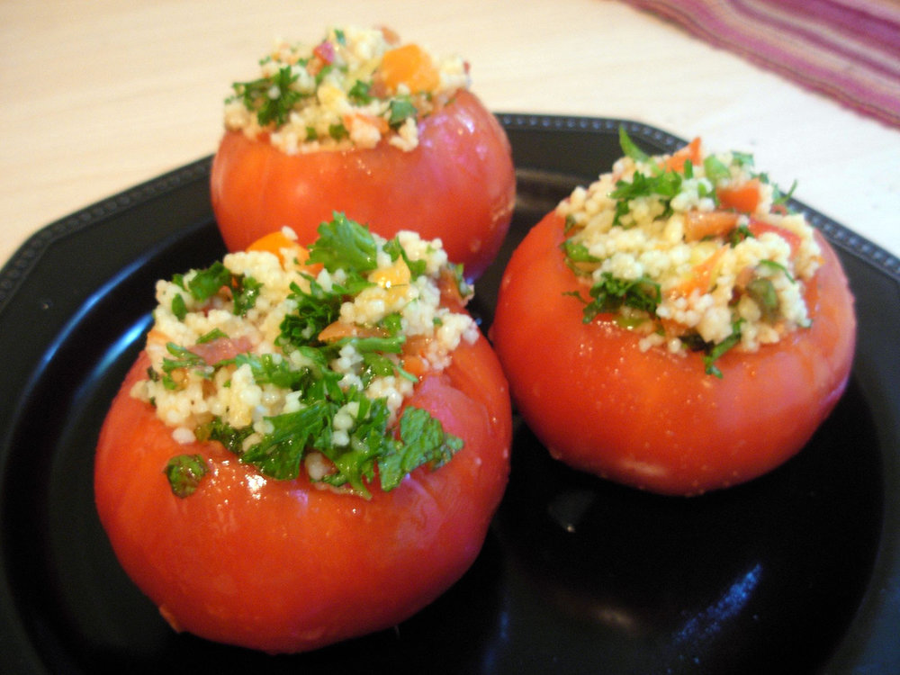 Tomates farcies à la mozzarella