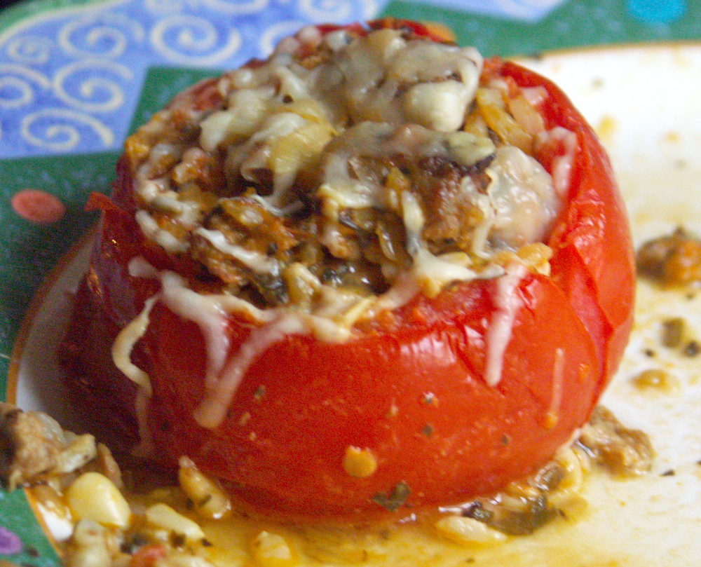 Tomates soufflées