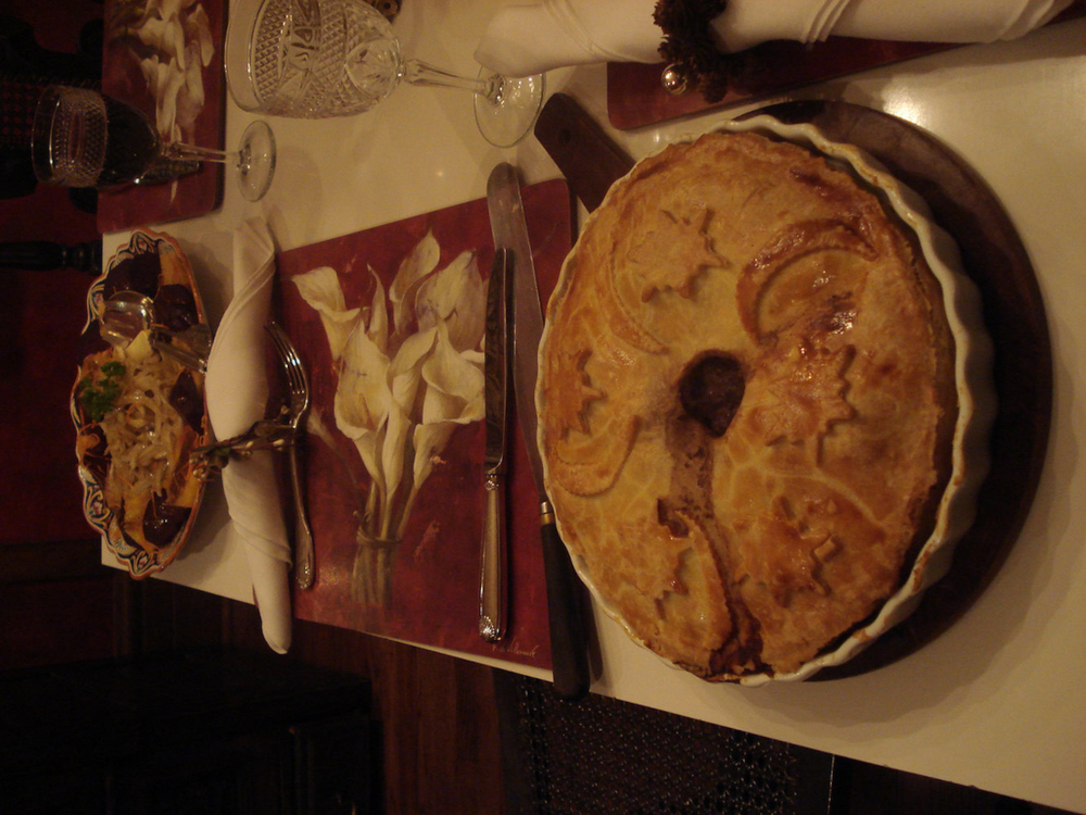 Empanada de ciruelas pasas