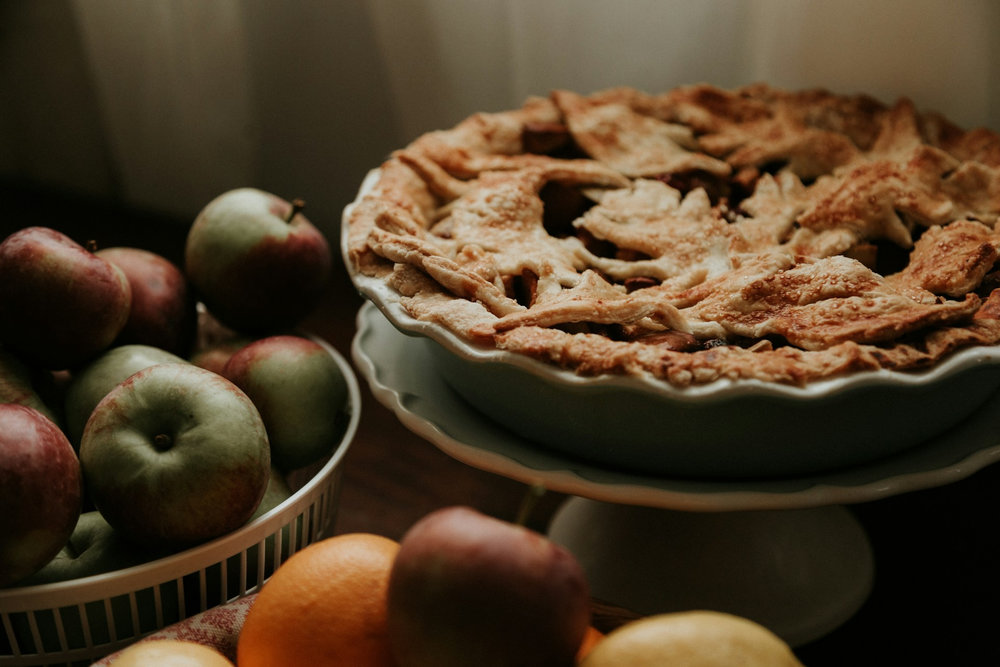 Apple tourtière