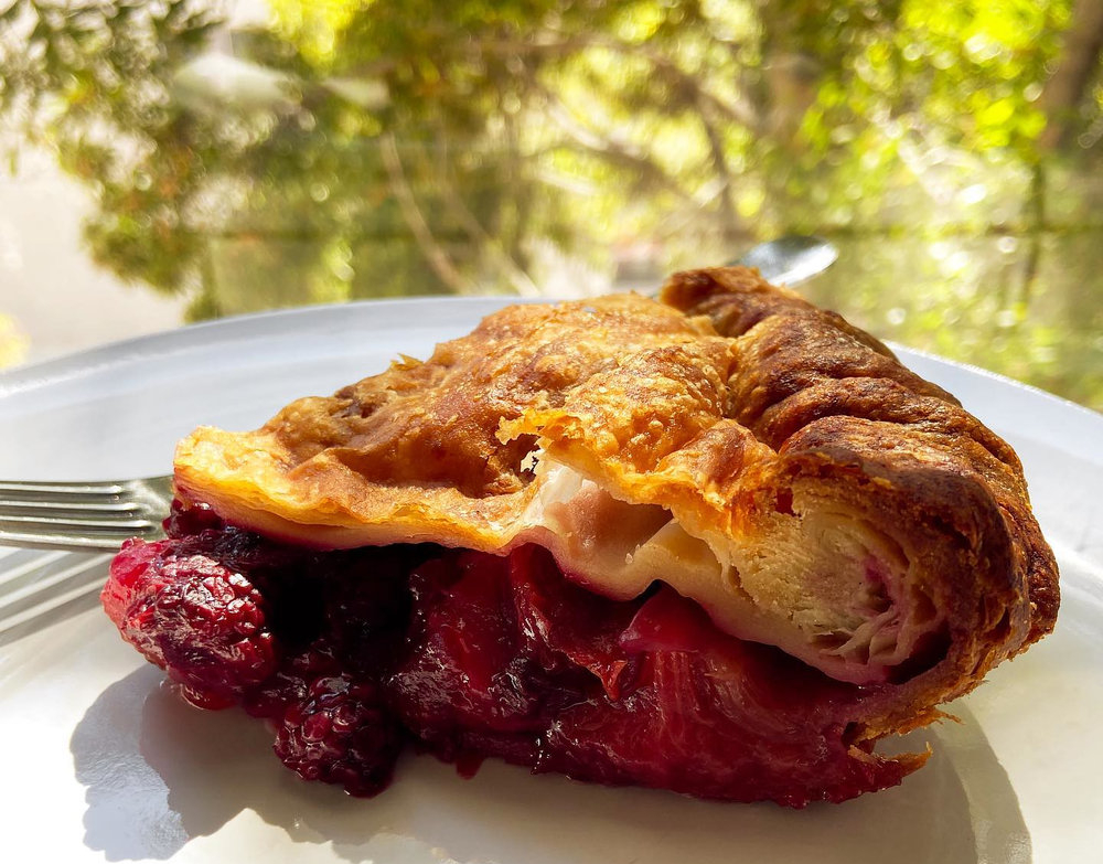 Tourtière aux pruneaux