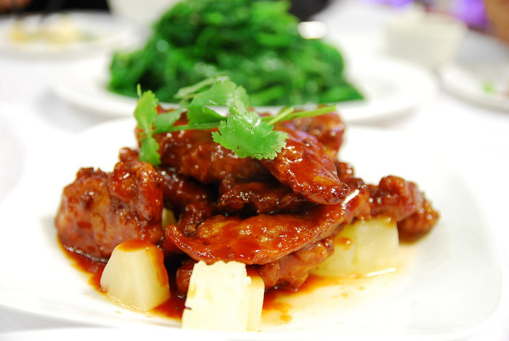 Spare-ribs laqué