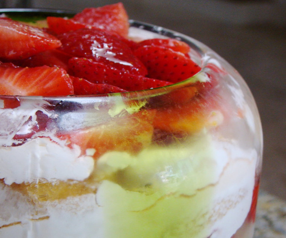 Trifle à l'ananas