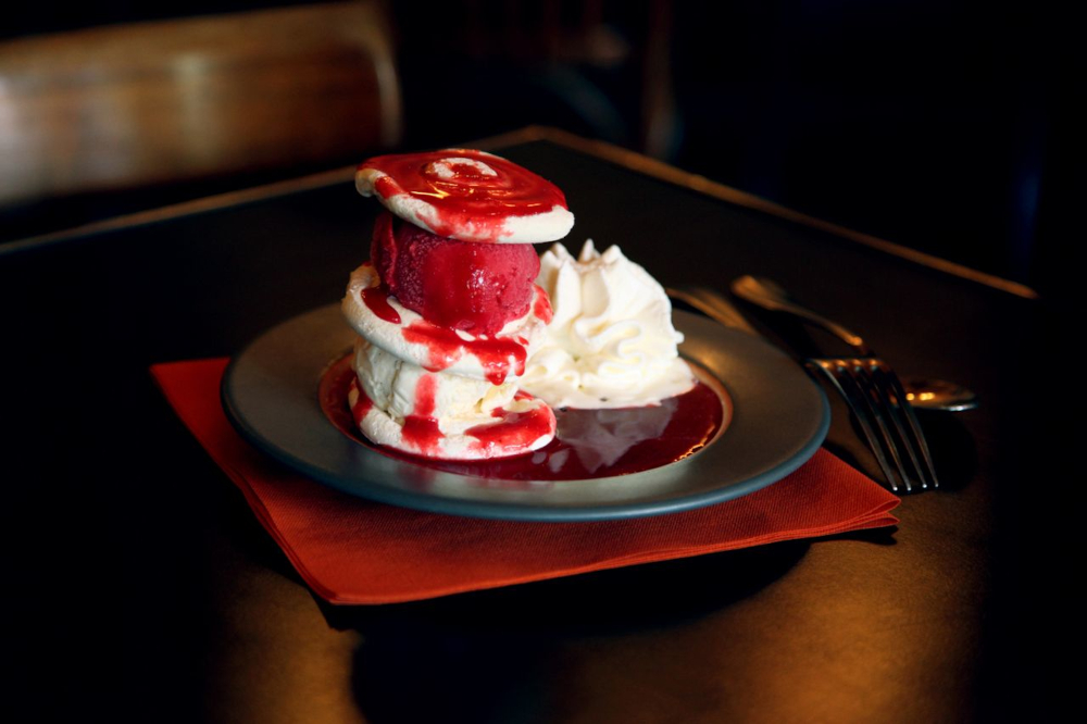 Vacherin à la framboise