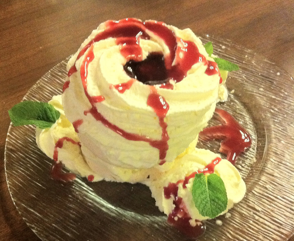 Vacherin aux fruits rouges