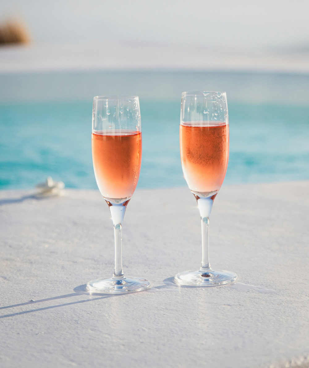Champagne rosé Doux millésimé